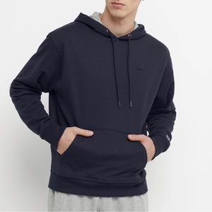Champion Powerblend Hoodie, C Logo